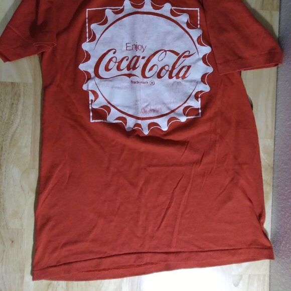 Vintage 80s Coca Cola Coke Adds Life T-Shirt - Picture 3 of 8